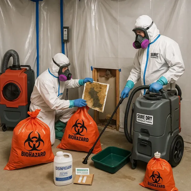 Contaminated Water Handling Protocols process in Saugus, MA