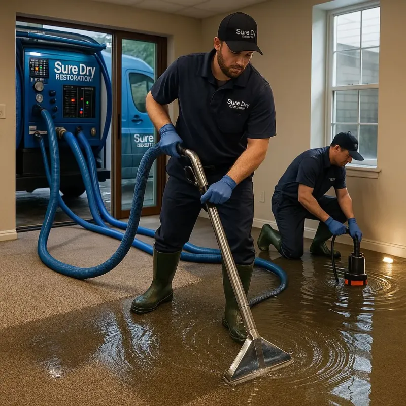 Water Extraction and Removal process in Saugus, MA